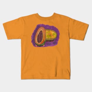 Papaya Fruit Kids T-Shirt